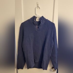 Mark Law Large Navy Blue Sweater